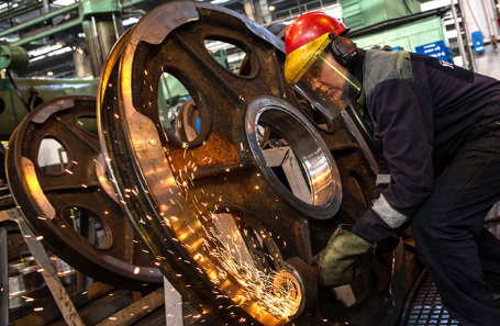 Индекс PMI в обрабатывающих отраслях России в феврале снизился