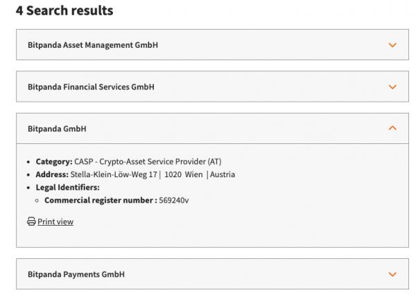 Bitpanda получает третью лицензию MiCA в&nbsp;Австрии