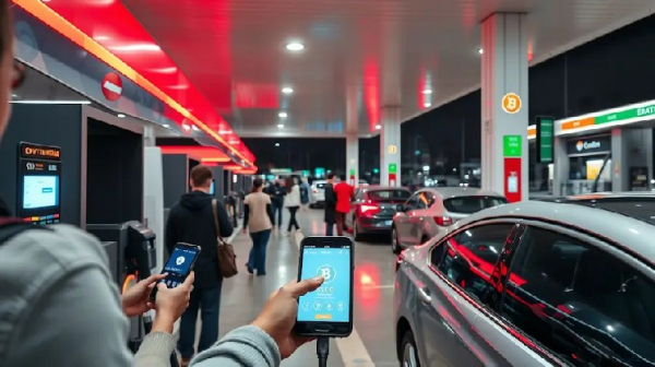 На автозаправках в ОАЭ начнут принимать к оплате криптовалюту