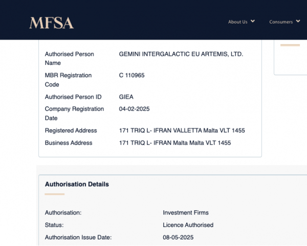 Gemini запустит криптовалютные деривативы в Европе с новой лицензией