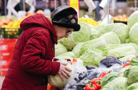 В апреле из овощей больше всего подорожала капуста