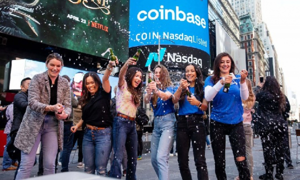 Акции Coinbase приближаются к историческому максимуму с&nbsp;ростом на&nbsp;42% с&nbsp;начала года