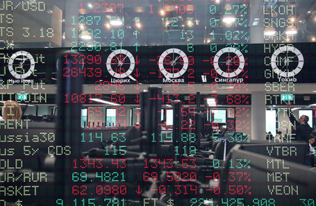 Российский фондовый рынок 18 августа закрылся в красной зоне