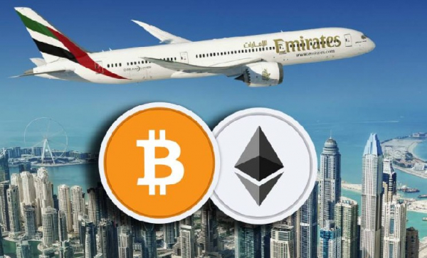 Туризм в ОАЭ уходит в криптовалюты: Emirates и Air Arabia принимают BTC и ETH за авиабилеты