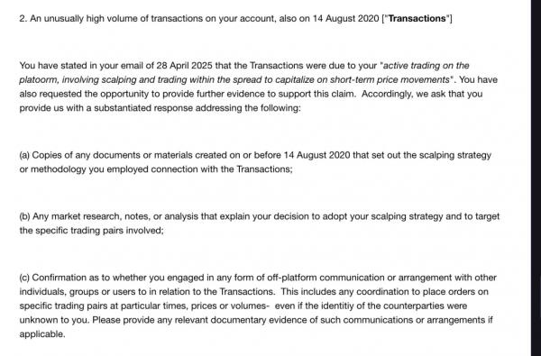 OKX заблокировала аккаунт с $400 000 из-за отсутствия логов за 2020 год&nbsp;