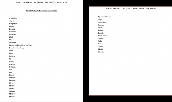 Россияне могут остаться без выплат от FTX из-за санкций и недопуска к провайдерам &mdash; юрист